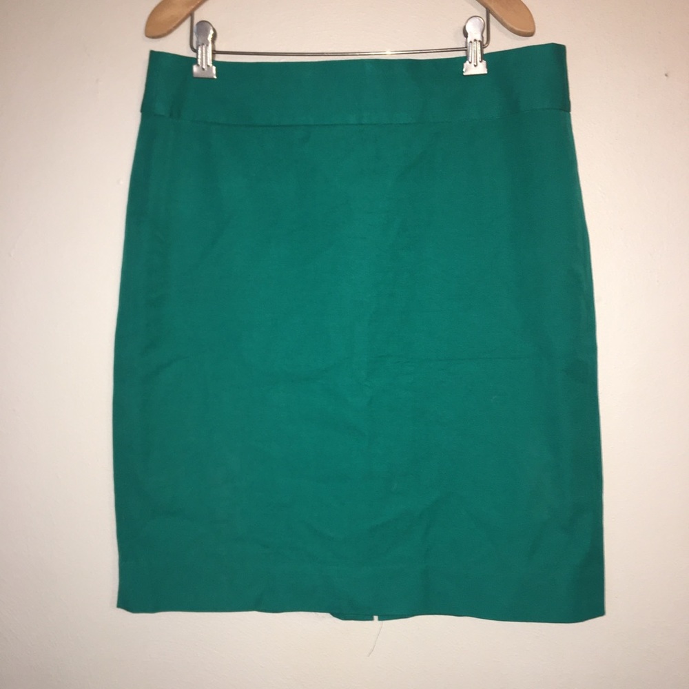 Banana Republic teal pencil skirt .